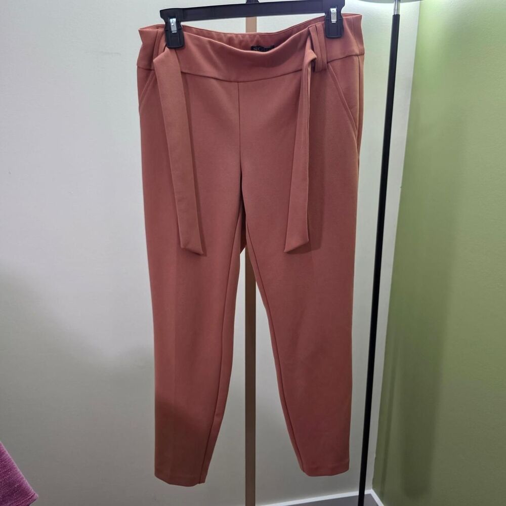 Alfani Women's Orange and Pink Trousers